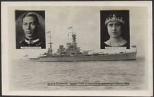 HMS RENOWN. 1927 GENUINE PC