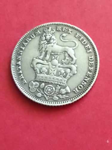 1828 sixpence