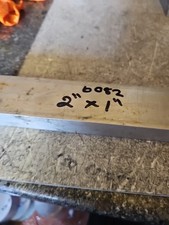 6082 Aluminium Billet 2" X  1"