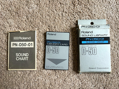 Roland d50 sound library - pn-d50-01,