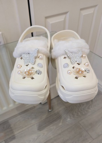 Cream faux fur - cream,