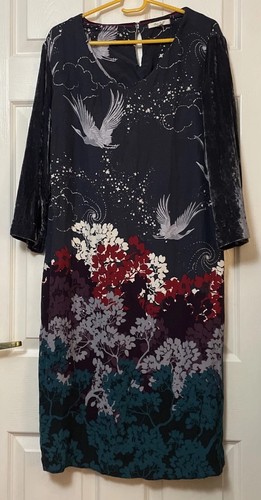 White stuff floral bird - white,