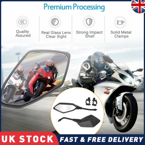 Motorcycle rear view - 7/8",