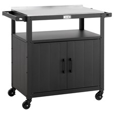 Outdoor Grill Cart Stainless