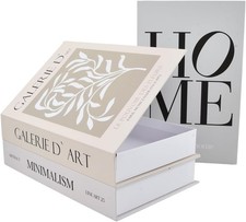 3 Pcs Decorative Books