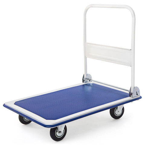Folding platform trolley with - folding,