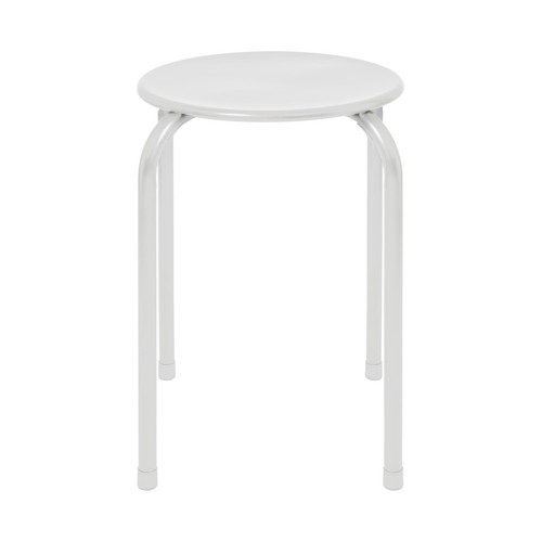 Metal stacking stool - stool, matt