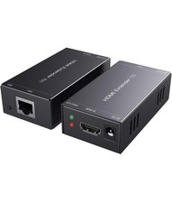 HDMI Extender 1080p@60Hz,3D, Over Single Cat6/Cat 7 50m Transmitter and Receiver