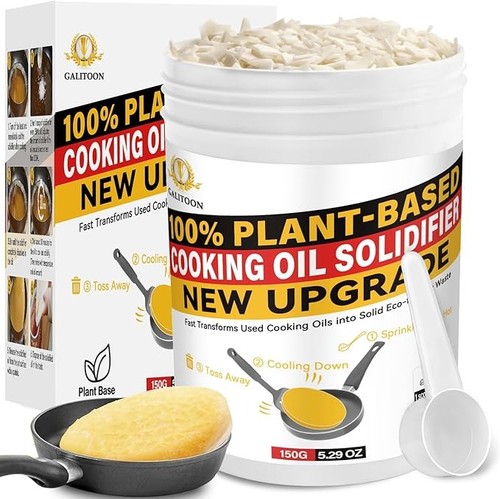 Cooking oil solidifier - oil,
