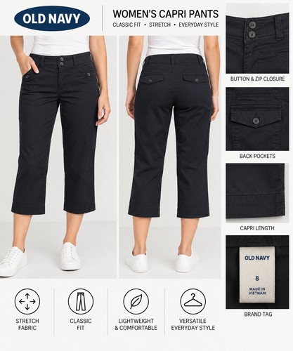 Old navy women black - navy, solid
