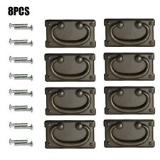 4/8Pcs Rustic Handle Oak