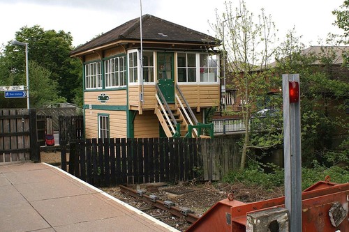 Uckfield signal box use - uckfield, (in