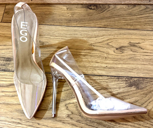 Ego farrah perspex high - perspex, heels