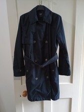 Gap women navy cotton mac - women's,