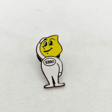 Esso Man Hard Enamel Pin Badge