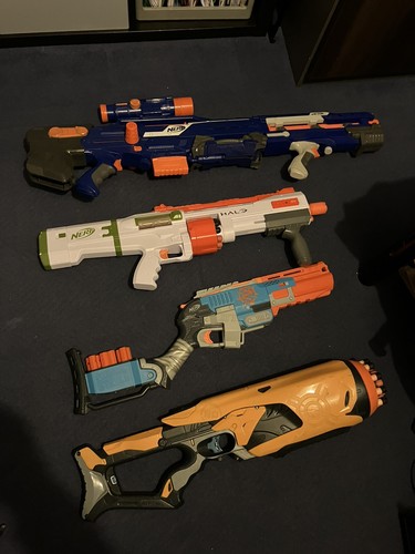 Nerf blasters bundle - bundle,, halo
