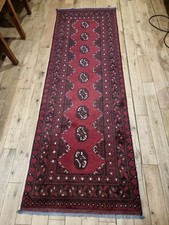 Handmade Red Afghan Rug Brand