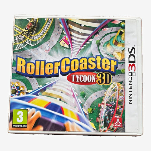Atari rollercoaster tycoon - tycoon, 3d