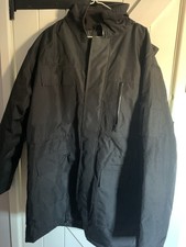 Dickies Men’s Utility Coat PVC Coating Hooded Quilted Lining Size L see measurem