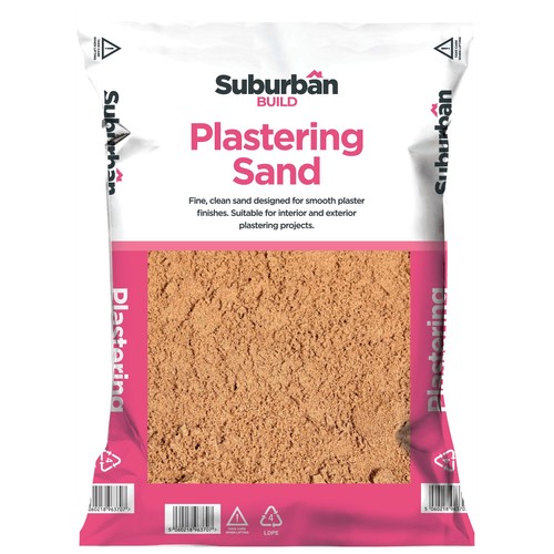 Plastering sand 25kg bag - plastering,