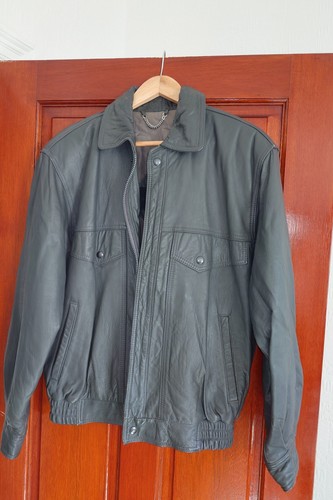 Mens small leather - leather, vintage