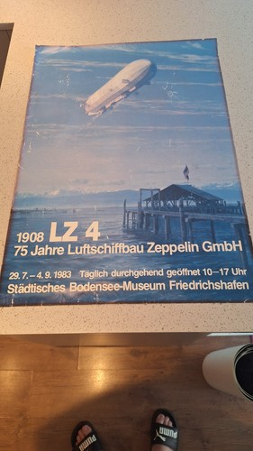 Hindenburg zeppelin poster - zeppelin,