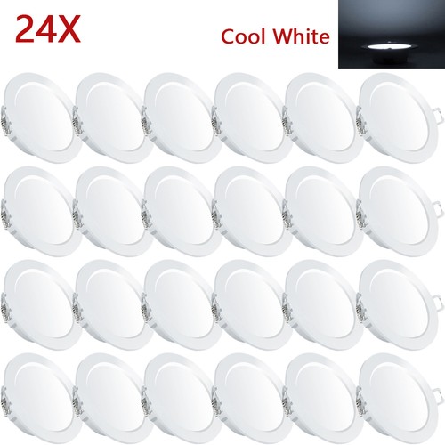24pcs recessed led - 24pcs, flat