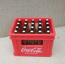 Collectable small Coca-Cola crate of Coca-Cola bottles