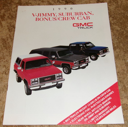 1990 gmc jimmy suburban crew - 1990,