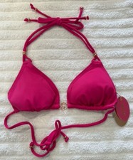 Bikini Hot Pink Triangle Top