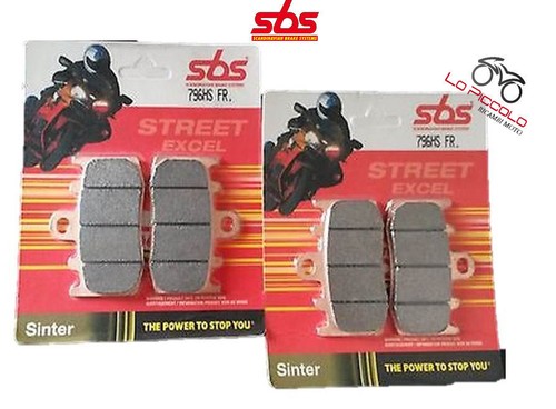Front brake pads sbs 796 - front,