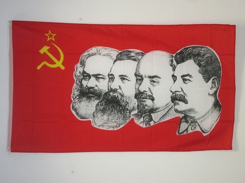Ussr characters flag x 5 - flag,