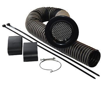 Cold air feed kit - kit, 76mm
