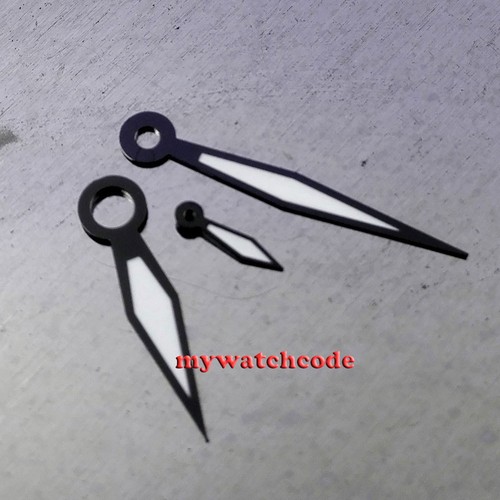 Luminous black hands fit 44mm - luminous,