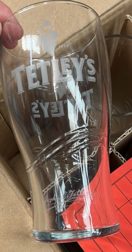 Bnib tetleys toughened pint - tetleys,
