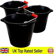BLACK RUBBER BUILDERS BUCKET 3