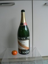 Mumm champagne bottle empty - mumm,