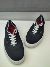 ⭐Vans Authentic Navy Blue  Canvas Lace Up UK7.5 EU41 Good Condition Free ship?✅