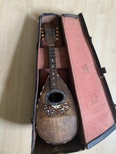 Antique mandolin with bowl - antique,