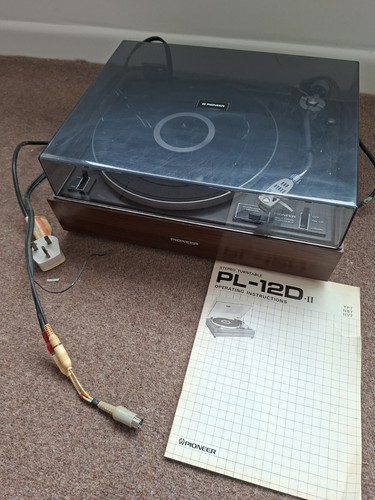 Vintage pioneer 12d ii - vintage, mk