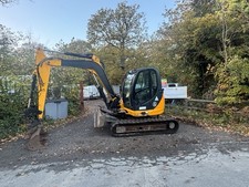 Jcb 8085 ZTS Zero Tail Swing Digger 8 Ton