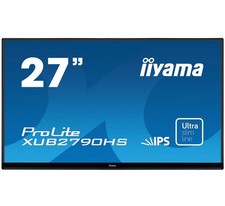 iiyama 27 Inch ProLite IPS Slim LED Monitor XUB2790HS-B1 - Black -No Stand