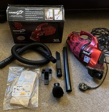 BOXED Dirt Devil Handy Zip DD150 XL Handheld Vacuum Cleaner Red UK PLUG