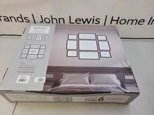 nielsen Gallery 9 Black Frames Multi Aperture Photo Set, 11 Photos RRP £84