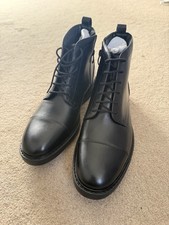 Clarks Mens Aldwin Cap Black