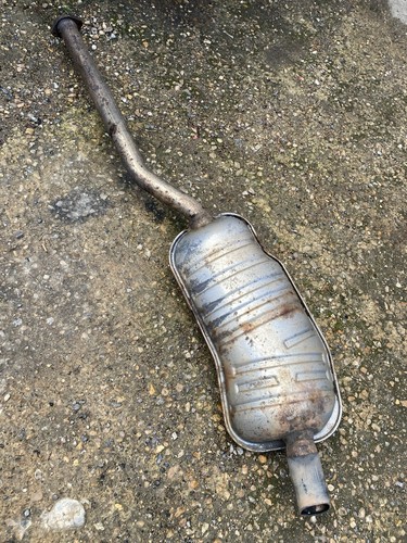 Bmw e36 exhaust rear - rear, box