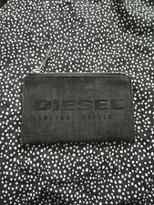 Diesel Black Denim Wallet