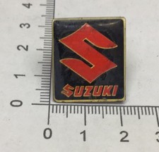 Suzuki Red S Logo Motorbike