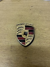 Porsche Boxster 986 Bonnet Badge Emblem 99655921100 Has Patina