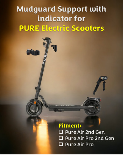 Pure electric scooter mudguard - electric,